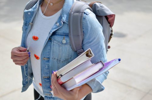 Binder Goes Beyond Graduation stock photo